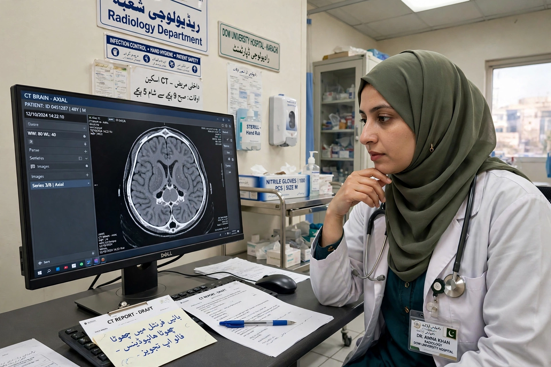brain stroke recovery patient starting physiotherapy