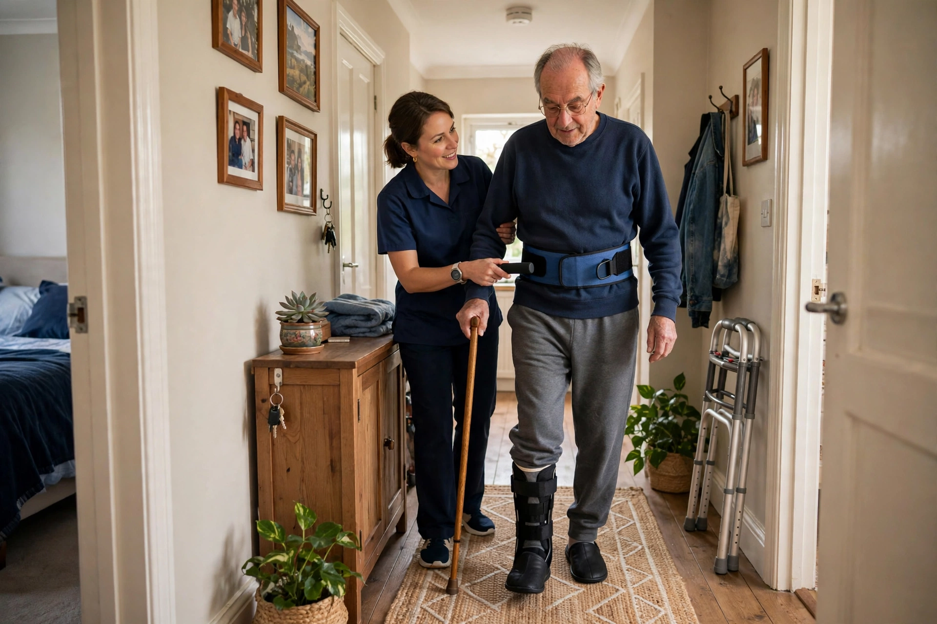 stroke recovery mistakes family helping a patient safely